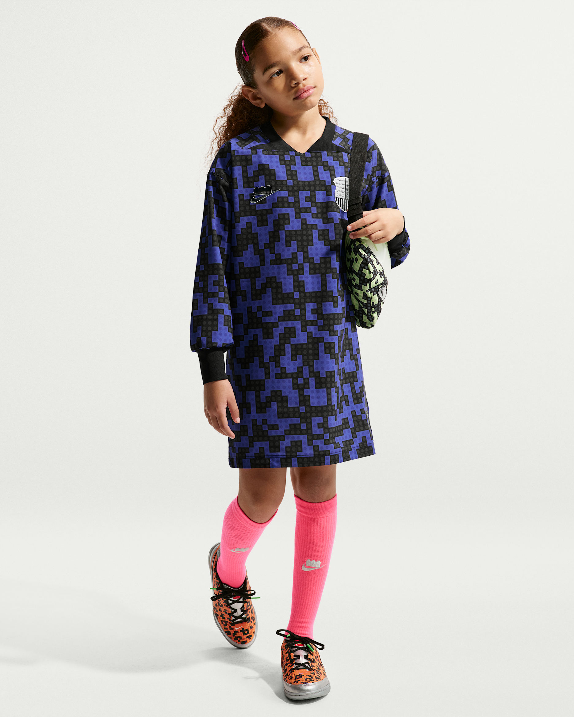Nike x LEGO® Collection Older Kids' T-Shirt Dress. Nike IL